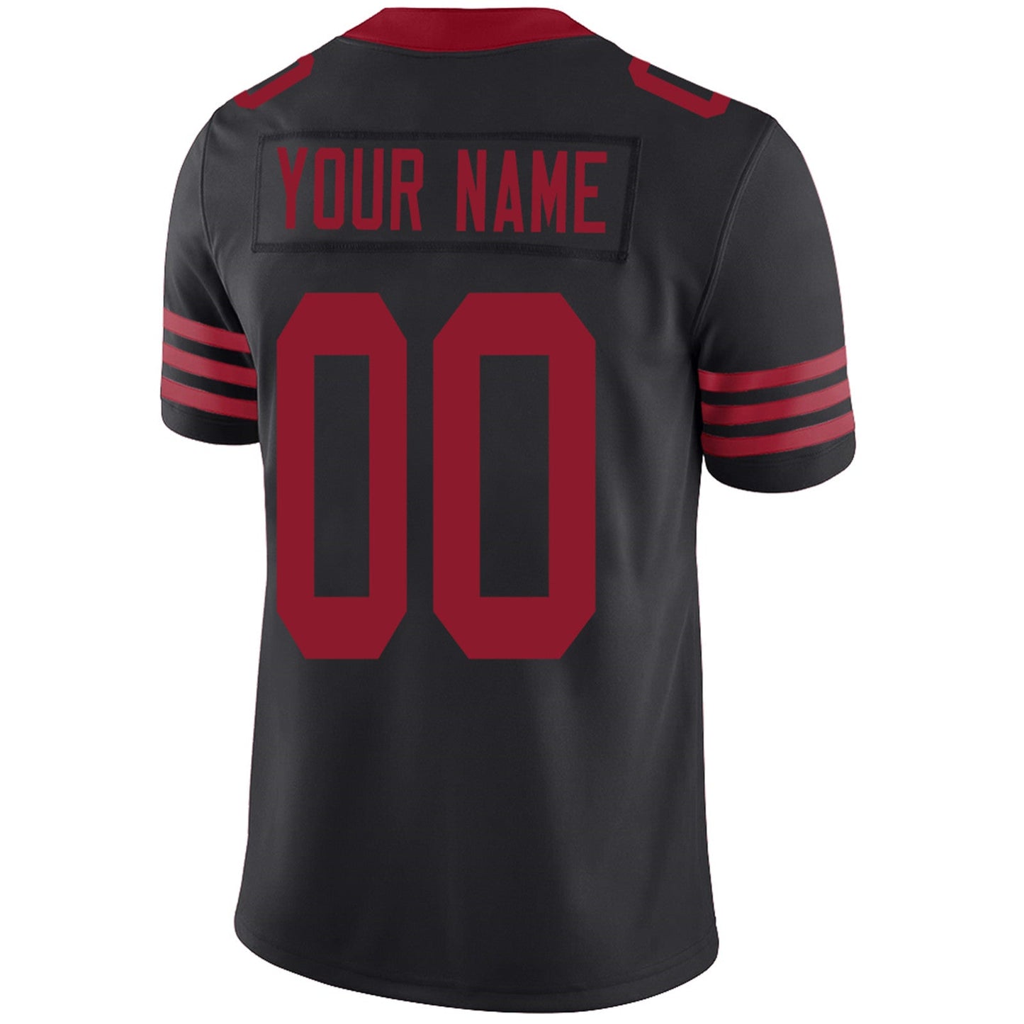 Custom San Francisco 49ers Football Jerseys Team Player or Personalized Design Your Own Name for Men's Women's Youth Jerseys Red