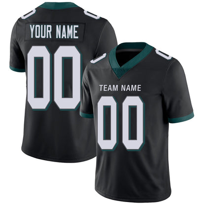 Custom Philadelphia Eagles Football Jerseys Team Player or Personalized Design Your Own Name for Men's Women's Youth Jerseys Green