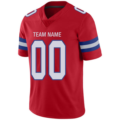 Custom New England Patriots Football Jerseys Team Player or Personalized Design Your Own Name for Men's Women's Youth Jerseys Navy