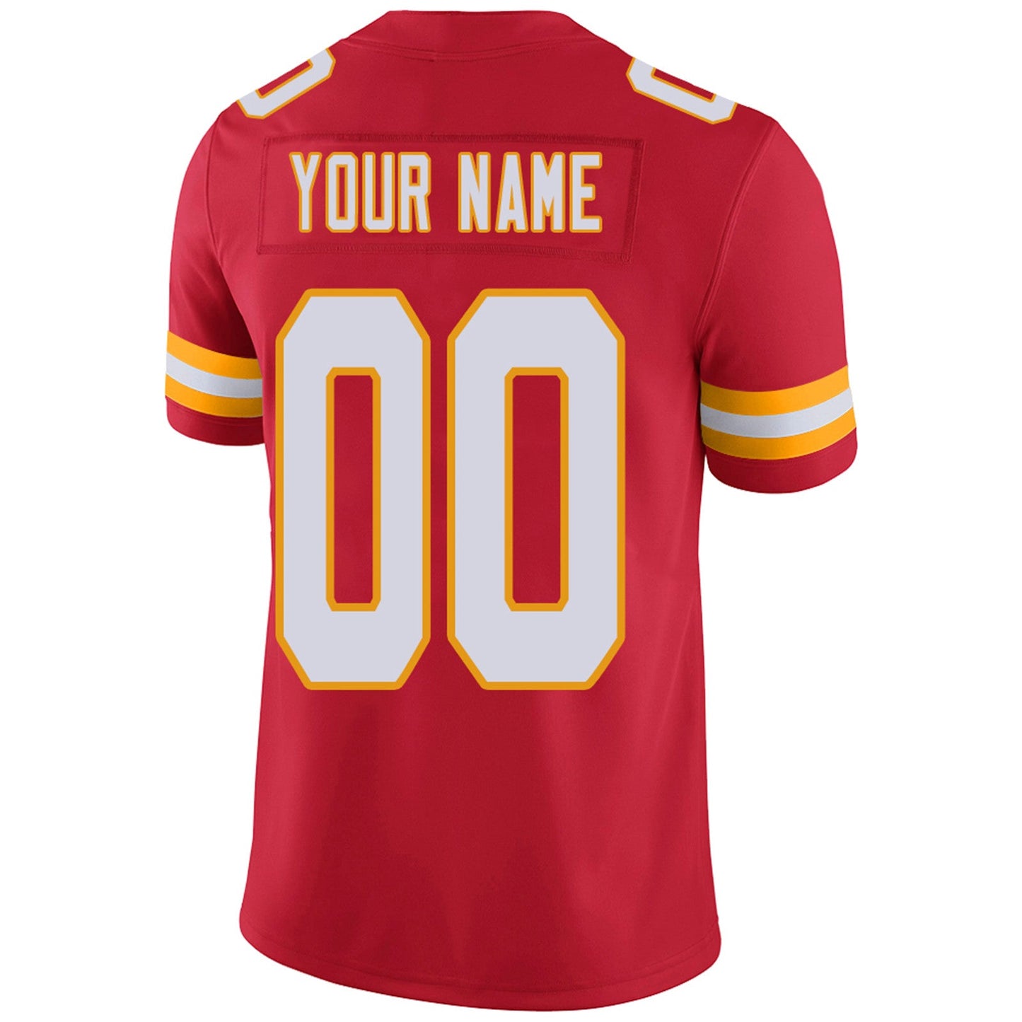 Custom  Kansas CityChiefs Football Jerseys Team Player or Personalized Design Your Own Name for Men's Women's Youth Jerseys Red