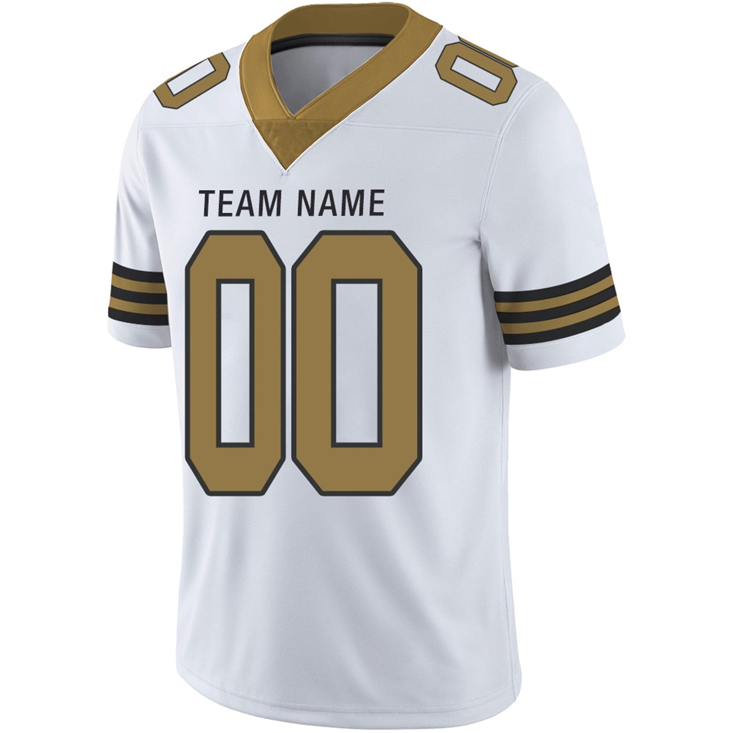 Custom NO.Saints Football Jerseys Team Player or Personalized Design Your Own Name for Men's Women's Youth Jerseys Black