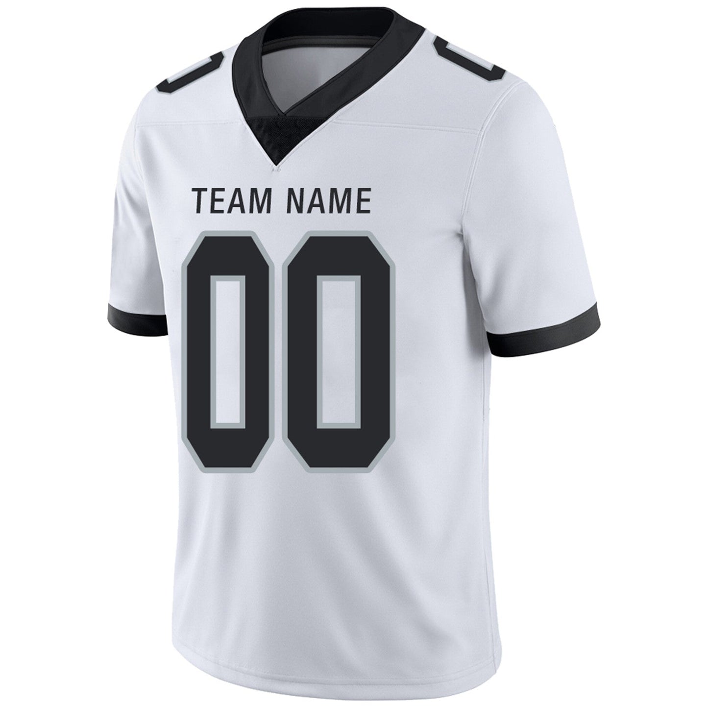 Custom L.Raiders Football Jerseys Team Player or Personalized Design Your Own Name for Men's Women's Youth Jerseys Black