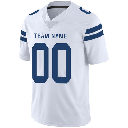 Custom IN.Colts Football Jerseys Team Player or Personalized Design Your Own Name for Men's Women's Youth Jerseys Royal