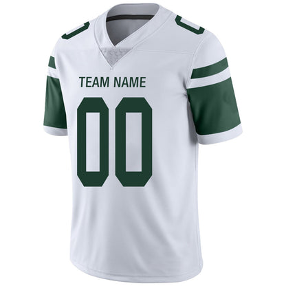 Custom New York Jets Football Jerseys Team Player or Personalized Design Your Own Name for Men's Women's Youth Jerseys Green