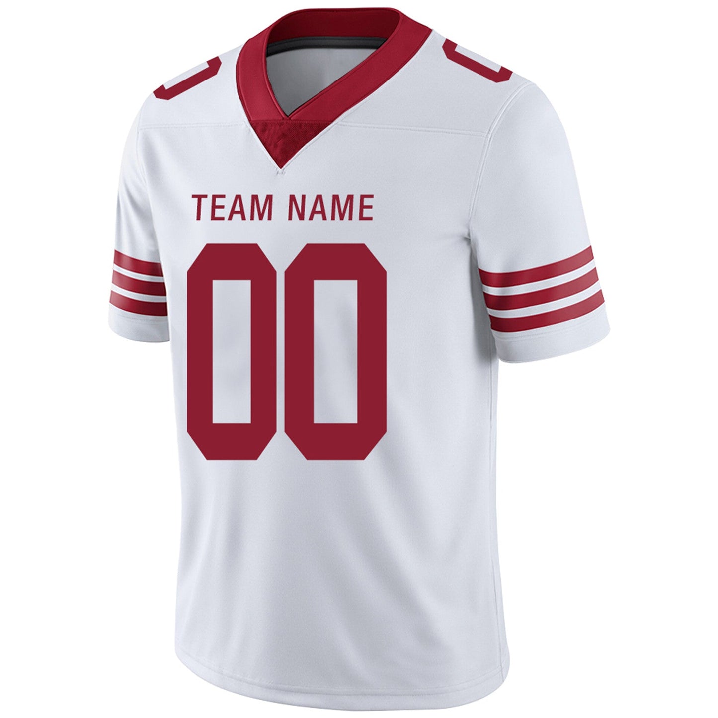 Custom San Francisco 49ers Football Jerseys Team Player or Personalized Design Your Own Name for Men's Women's Youth Jerseys Red