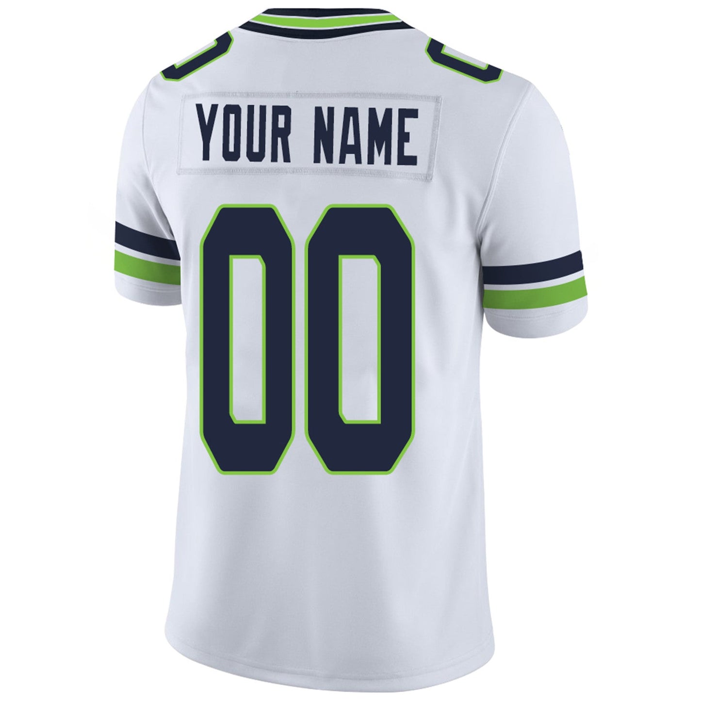 Custom S.Seahawks Football Jerseys Team Player or Personalized Design Your Own Name for Men's Women's Youth Jerseys Navy