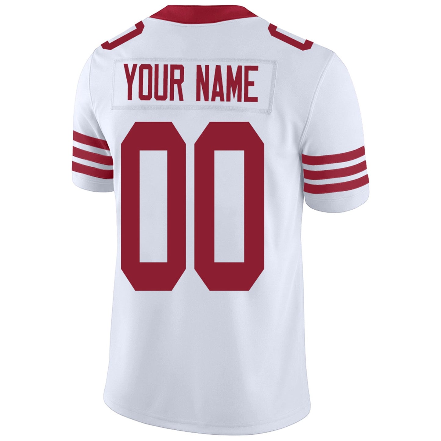 Custom San Francisco 49ers Football Jerseys Team Player or Personalized Design Your Own Name for Men's Women's Youth Jerseys Red