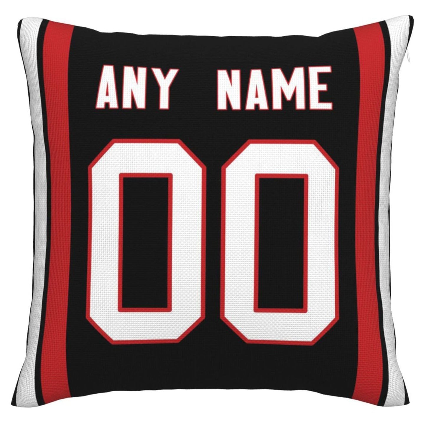 Custom A.Falcons Pillow Decorative Throw Pillow Case - Print Personalized Football Team Fans Name & Number Birthday Gift Football Pillows