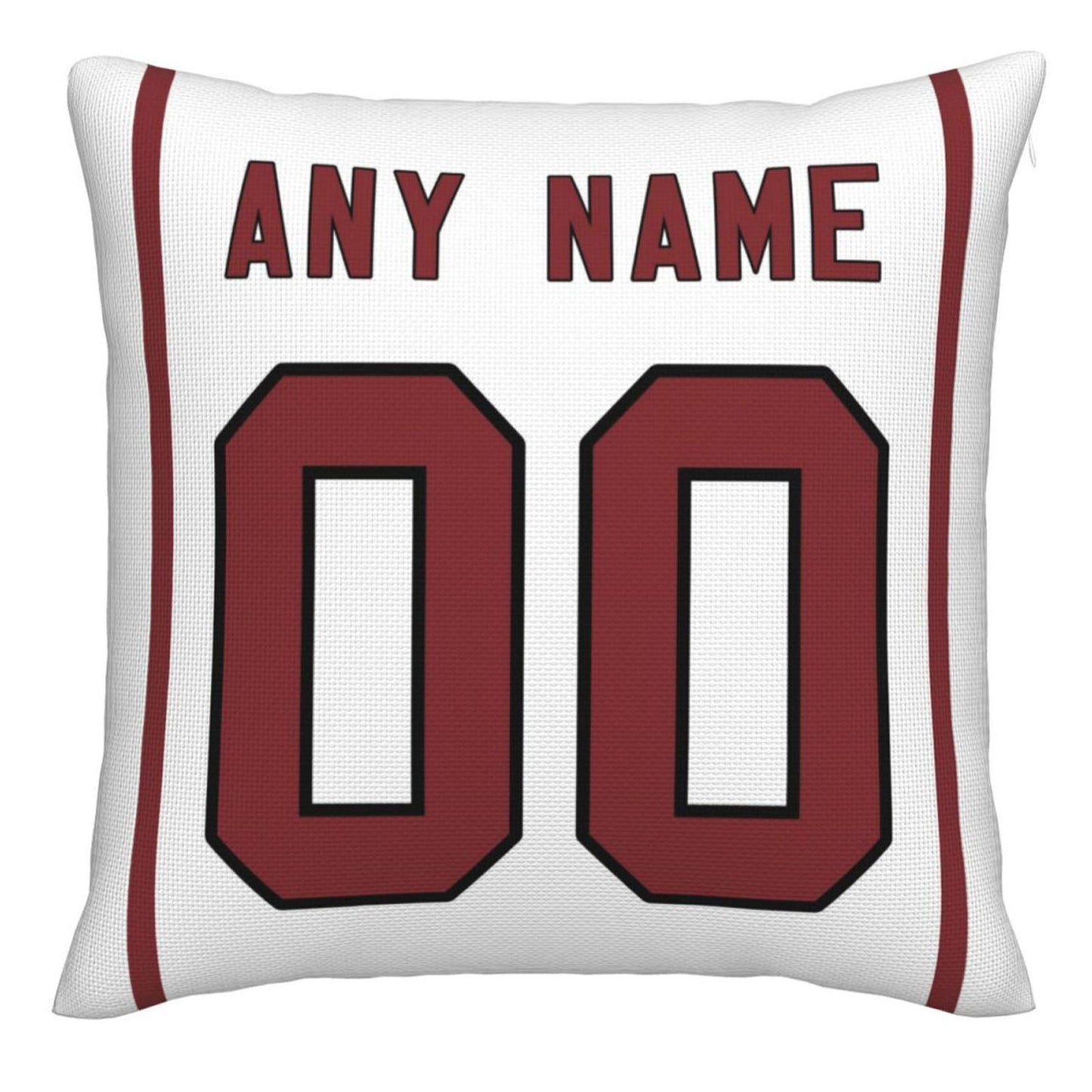 Custom Arizona Cardinals Pillow Decorative Throw Pillow Case - Print Personalized Football Team Fans Name & Number Birthday Gift Football Pillows