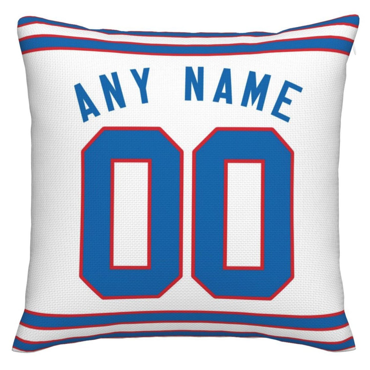 Custom Buffalo  Bills Pillow Royal Football Team Decorative Throw Pillow Case Print Personalized Football Style Fans Letters & Number Birthday Gift Football Pillows