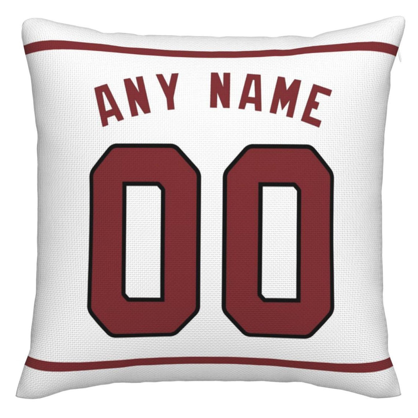 Custom Arizona Cardinals Pillow Decorative Throw Pillow Case - Print Personalized Football Team Fans Name & Number Birthday Gift Football Pillows