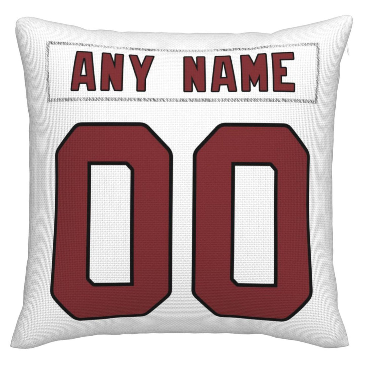 Custom Arizona Cardinals Pillow Decorative Throw Pillow Case - Print Personalized Football Team Fans Name & Number Birthday Gift Football Pillows