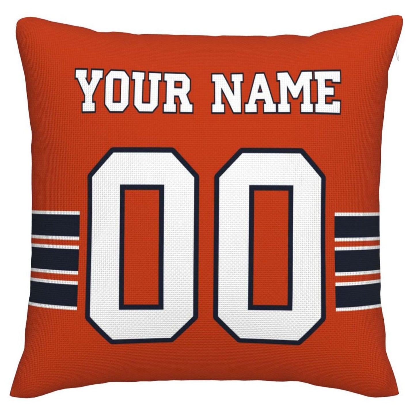 Custom C.Bears Pillow Decorative Throw Pillow Case - Print Personalized Football Team Fans Name & Number Birthday Gift Football Pillows