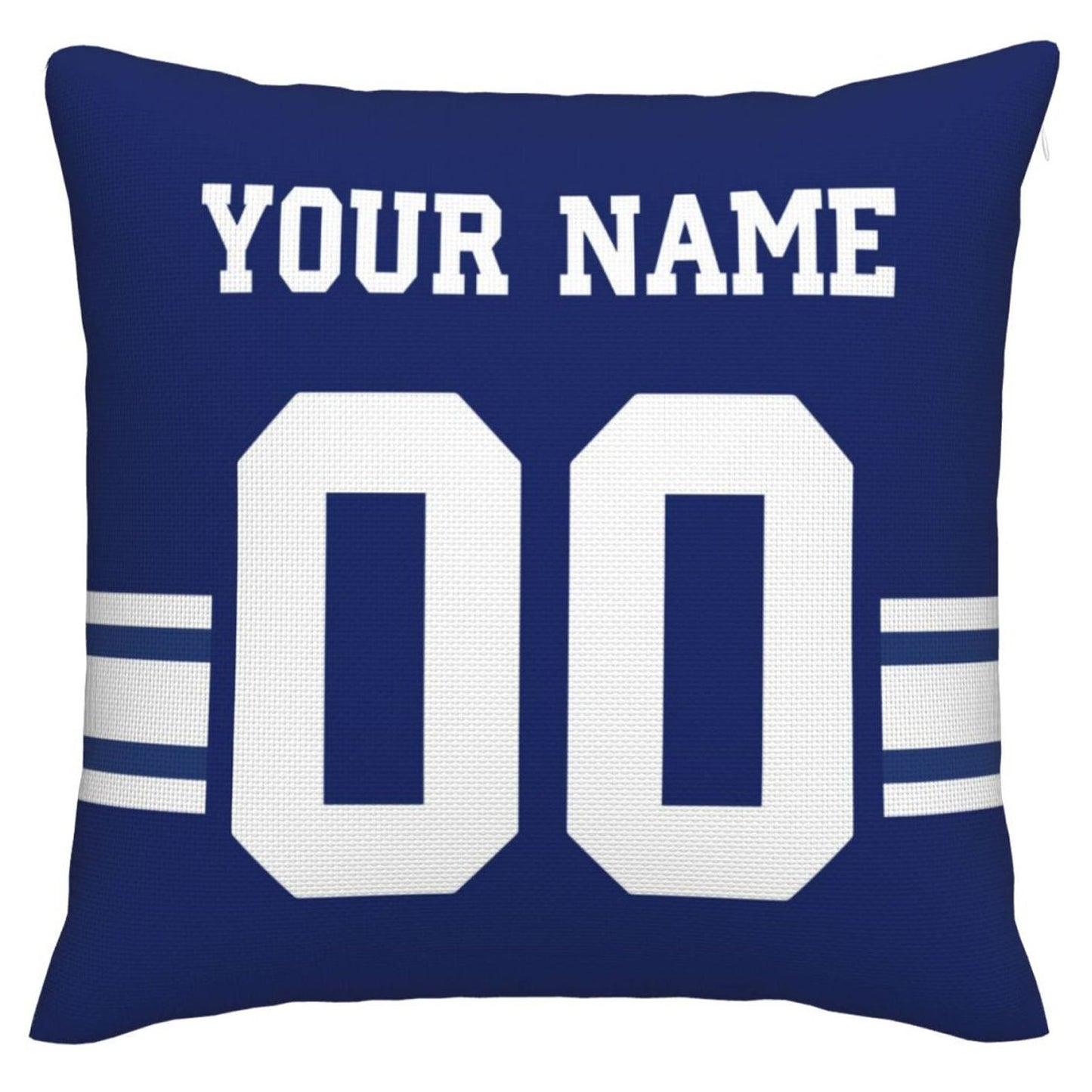 Custom NY.Giants Pillow Decorative Throw Pillow Case - Print Personalized Football Team Fans Name & Number Birthday Gift Football Pillows