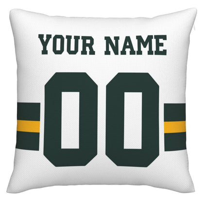 Custom Green Bay PackersPackers Pillow Decorative Throw Pillow Case - Print Personalized Football Team Fans Name & Number Birthday Gift Football Pillows