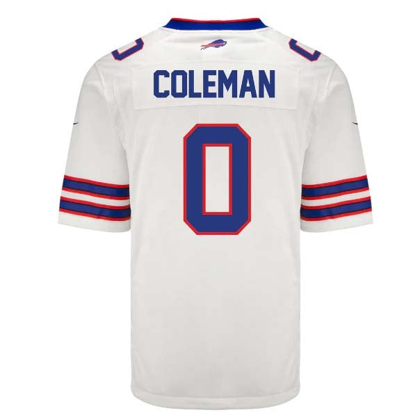 Buffalo  Bills #0 Keon Coleman Draft Player Game Jersey - White American Football Jerseys