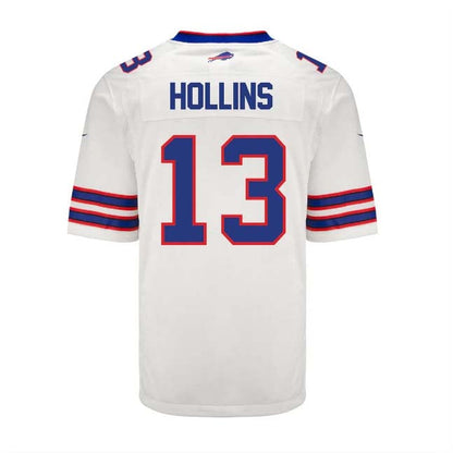 Buffalo  Bills #13 Mack Hollins Game Jersey - White Football Jerseys