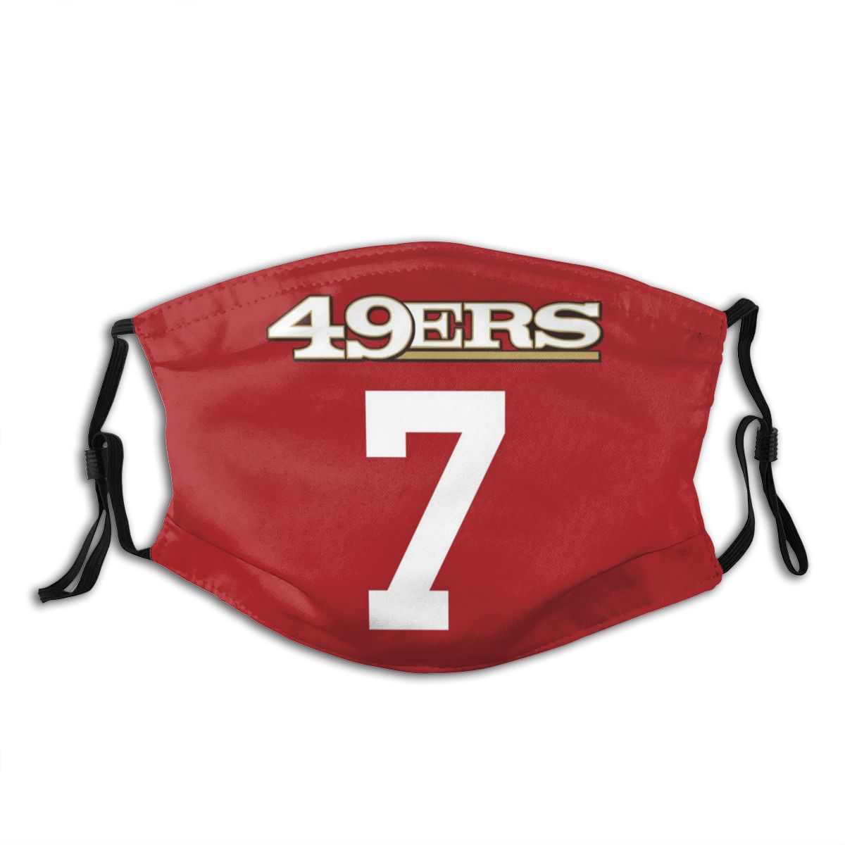 Stitched American San Francisco 49ers #7 Colin Kaepernick Personalize Design Face Mask