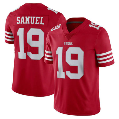 2022 San Francisco 49ers #19 Deebo Samuel Red Stitched American Football Jerseys