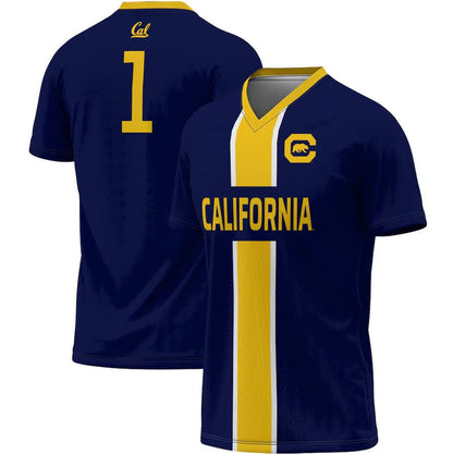 #1 C.Bears ProSphere Unisex Lightweight Soccer Jersey - Navy American College Jerseys