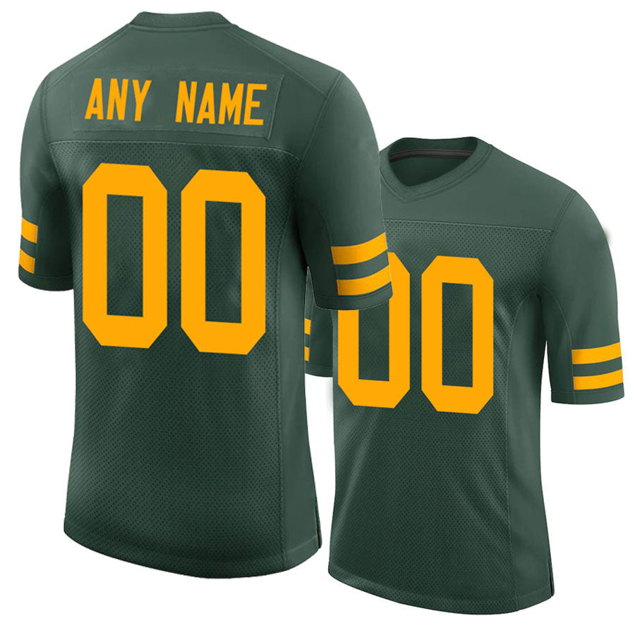 Custom Green Bay PackersPackers Football Jerseys 2022 Green Stitched Name And Number Size S to 6XL Christmas Birthday Gift