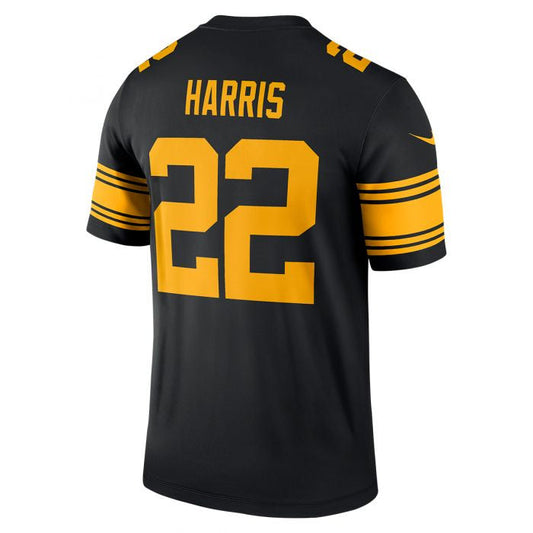 Pittsburgh Steelers #22 Najee Harris Color Rush Legend Black Stitched American Football Jerseys