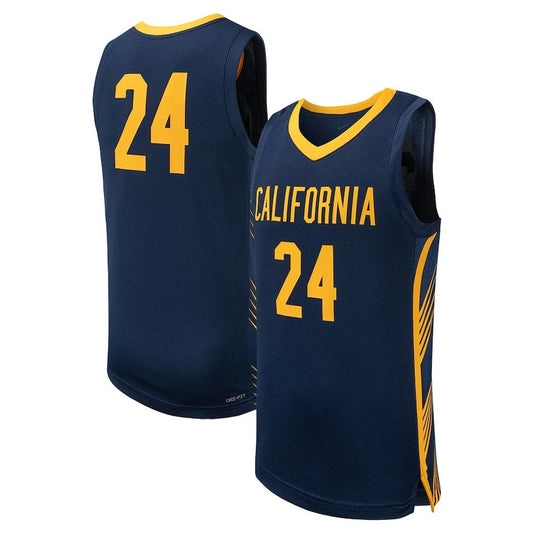 #24 C.Bears Replica Basketball Jersey - Navy American College Jerseys