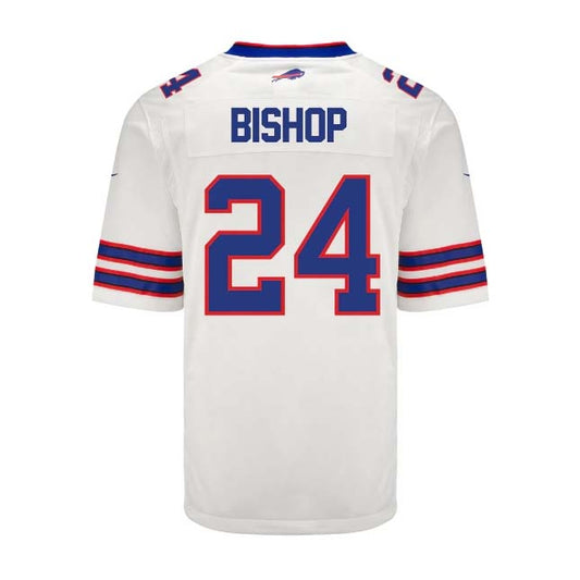 Buffalo  Bills #24 Cole Bishop Game Jersey - White Stitched American Football Jerseys