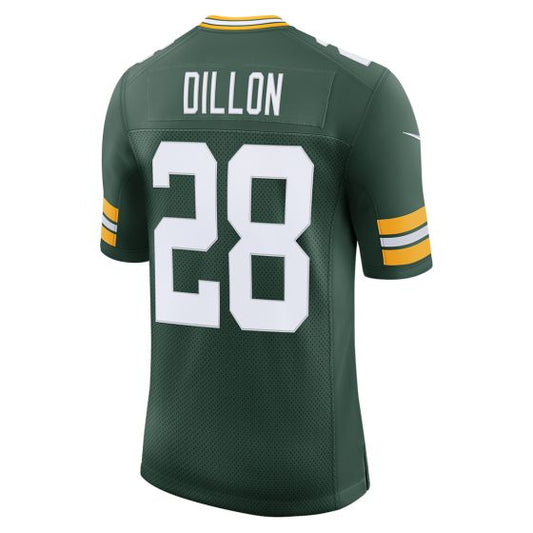 Green Bay PackersPackers #28 Dillon 50s Green Home Limited Stitched American Football Jerseys