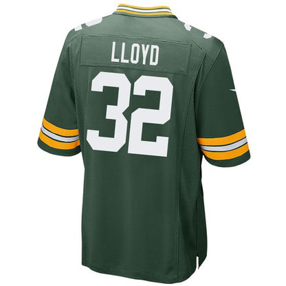 Green Bay PackersPackers #32 MarShawn Lloyd Green Game Stitched American Football Jerseys