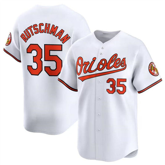 Baltimore Orioles #35 Adley Rutschman White Authentic Player Jersey Baseball Jerseys