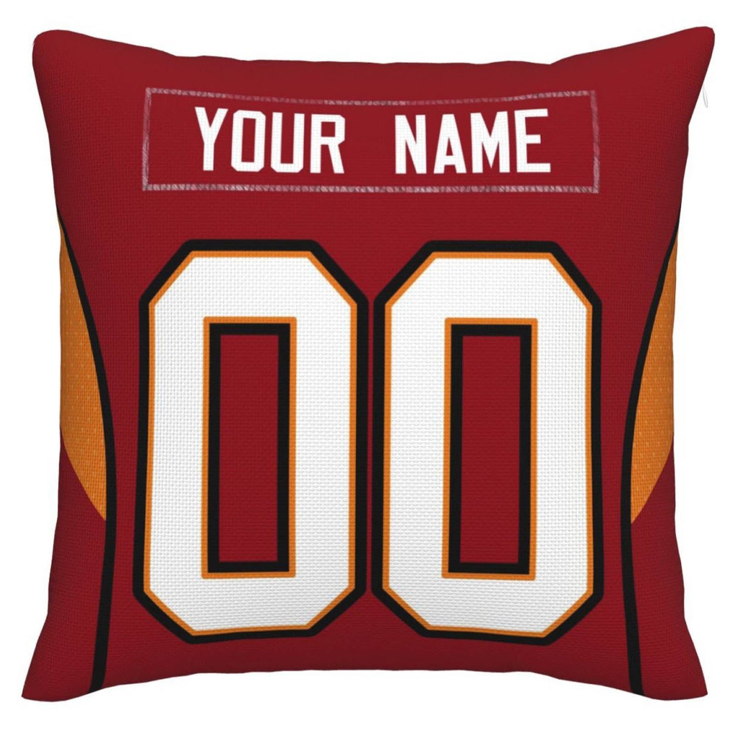 Custom TB.Buccaneers Pillow Decorative Throw Pillow Case - Print Personalized Football Team Fans Name & Number Birthday Gift Football Pillows