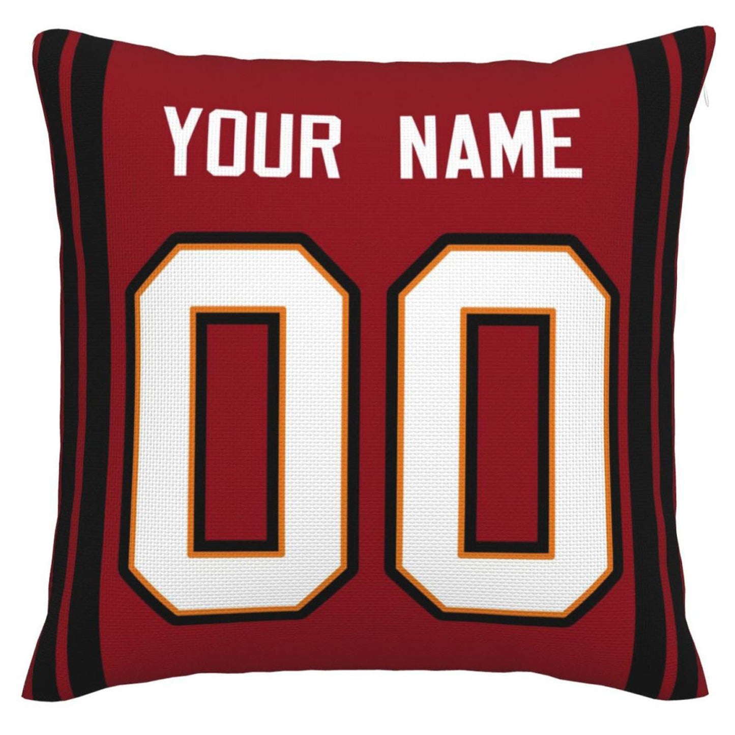 Custom TB.Buccaneers Pillow Decorative Throw Pillow Case - Print Personalized Football Team Fans Name & Number Birthday Gift Football Pillows