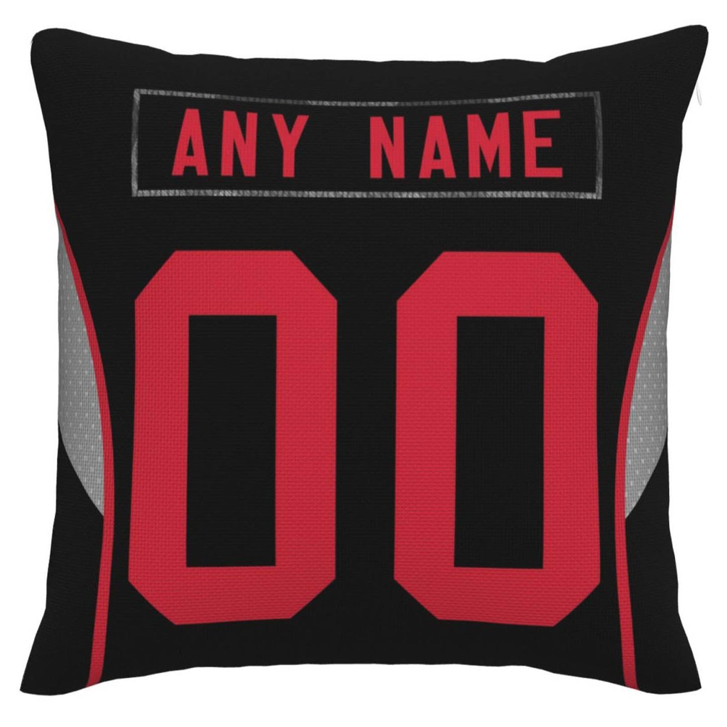 Custom San Francisco 49ers Pillow Decorative Throw Pillow Case - Print Personalized Football Team Fans Name & Number Birthday Gift Football Pillows