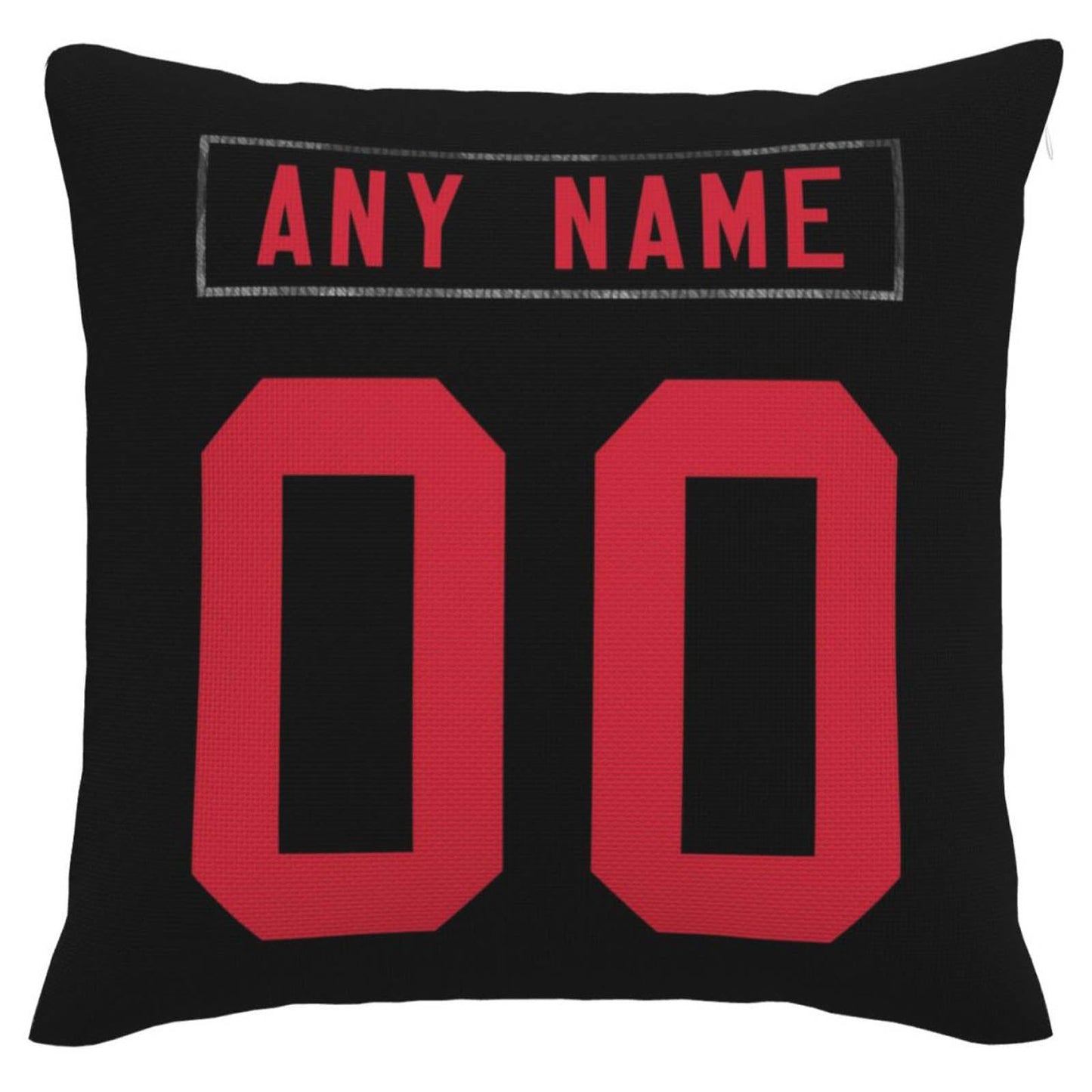 Custom San Francisco 49ers Pillow Decorative Throw Pillow Case - Print Personalized Football Team Fans Name & Number Birthday Gift Football Pillows