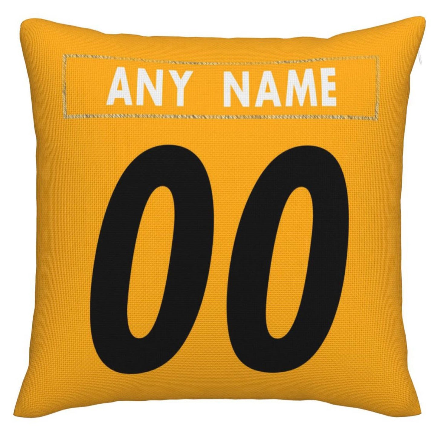 Custom Pittsburgh Steelers Pillow Decorative Throw Pillow Case - Print Personalized Football Team Fans Name & Number Birthday Gift Football Pillows