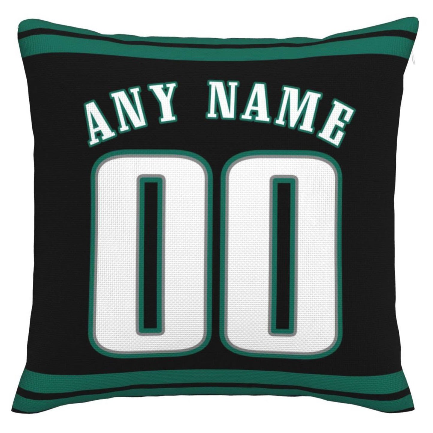 Custom Philadelphia Eagles Pillow Decorative Throw Pillow Case - Print Personalized Football Team Fans Name & Number Birthday Gift Football Pillows