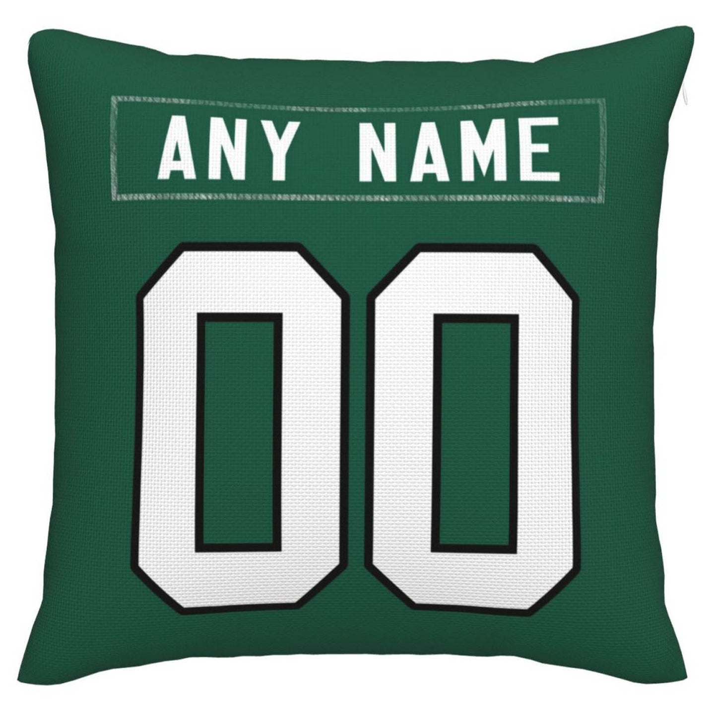 Custom New York Jets Pillow Decorative Throw Pillow Case - Print Personalized Football Team Fans Name & Number Birthday Gift Football Pillows