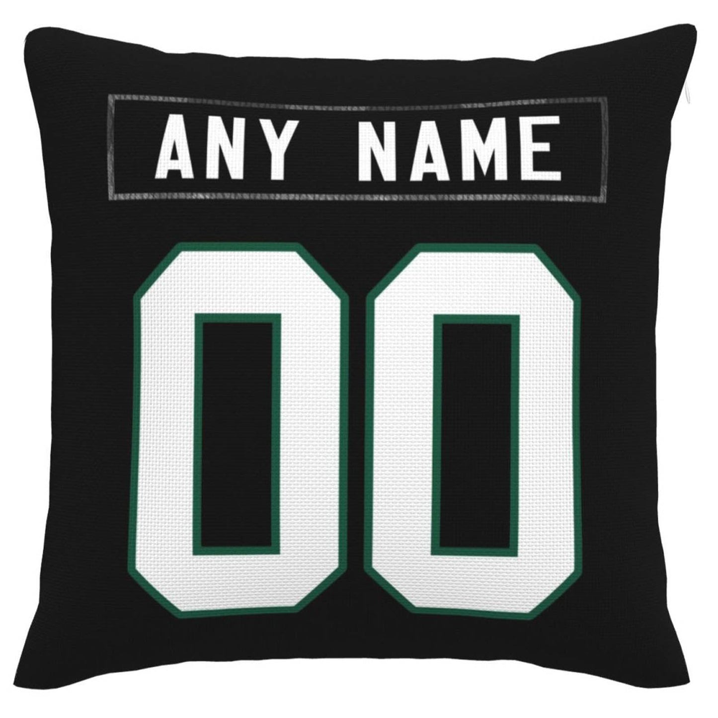 Custom New York Jets Pillow Decorative Throw Pillow Case - Print Personalized Football Team Fans Name & Number Birthday Gift Football Pillows