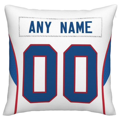 Custom NY.Giants Pillow Decorative Throw Pillow Case - Print Personalized Football Team Fans Name & Number Birthday Gift Football Pillows