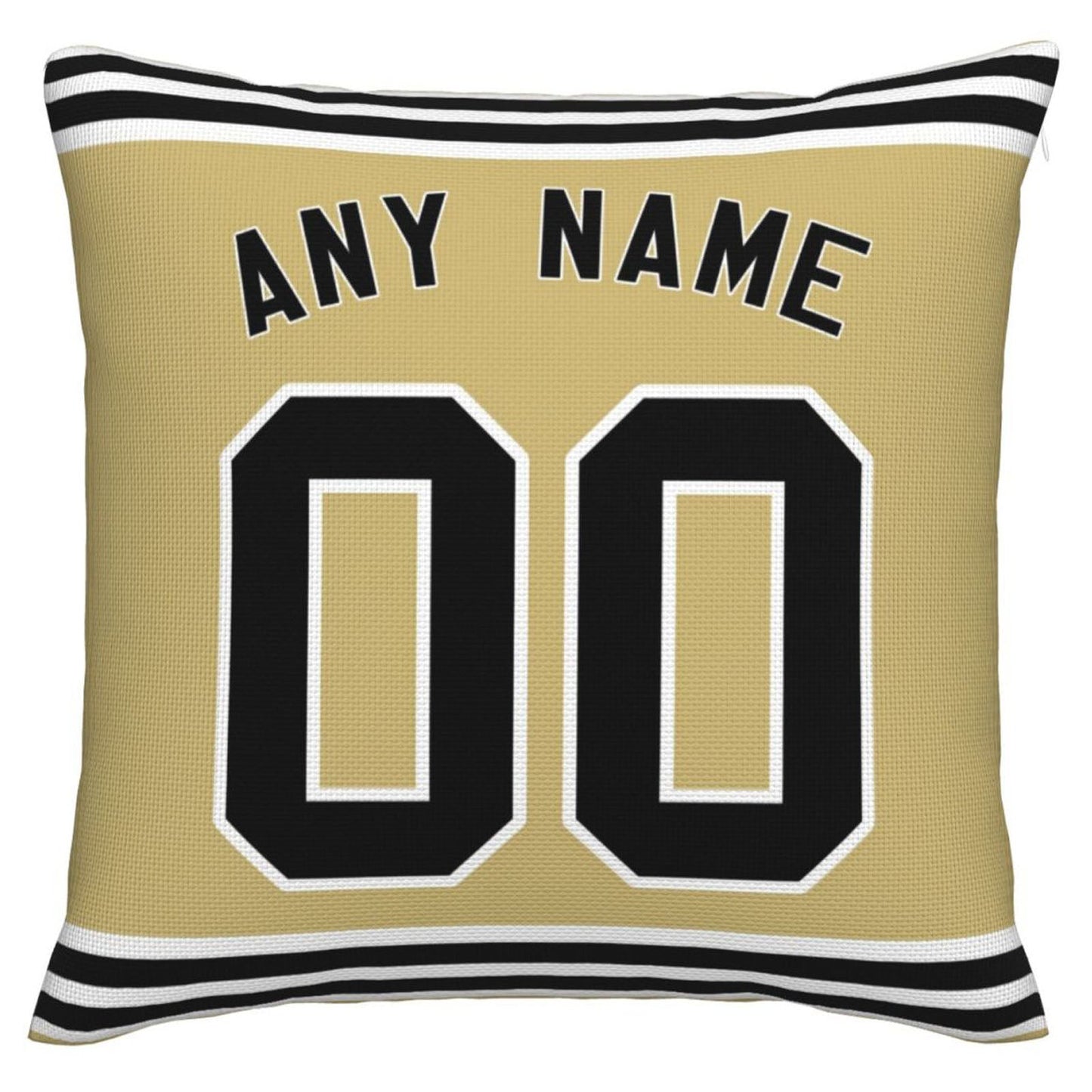 Custom NO.Saints Pillow Decorative Throw Pillow Case - Print Personalized Football Team Fans Name & Number Birthday Gift Football Pillows