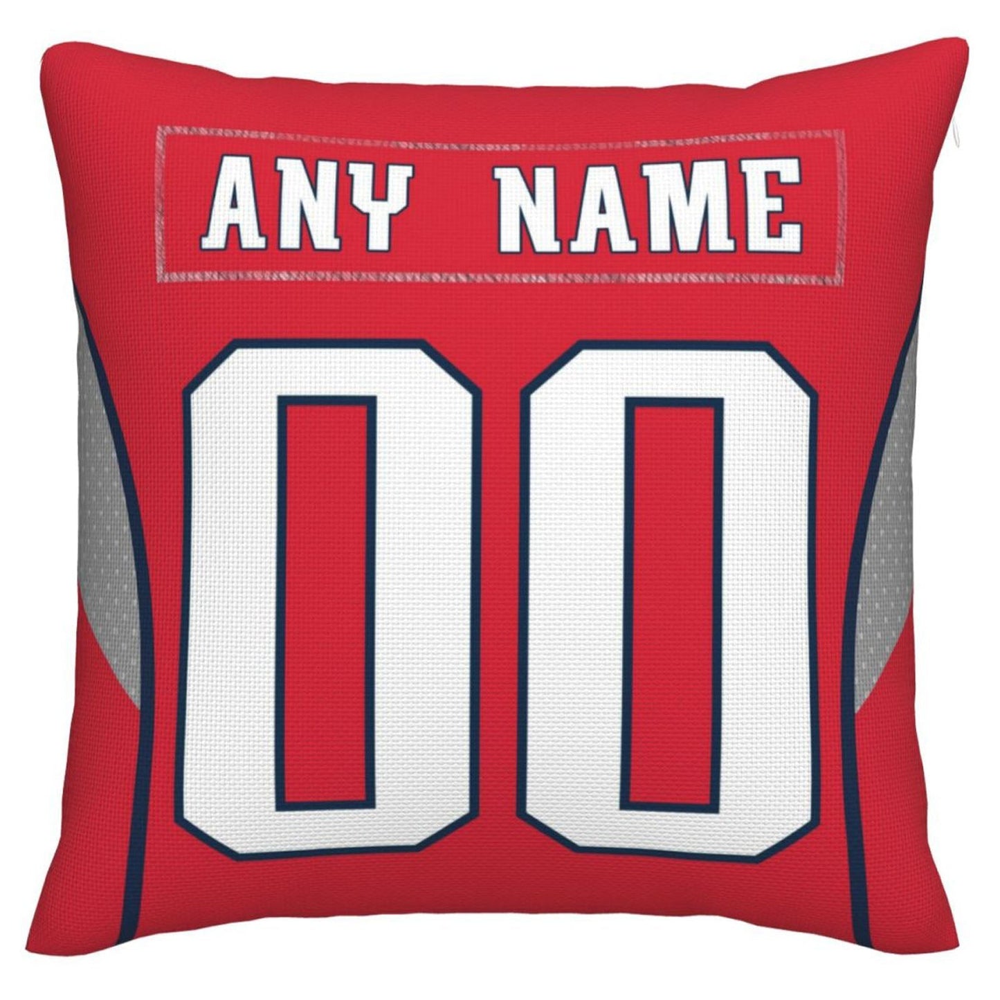 Custom New England Patriots Pillow Decorative Throw Pillow Case - Print Personalized Football Team Fans Name & Number Birthday Gift Football Pillows