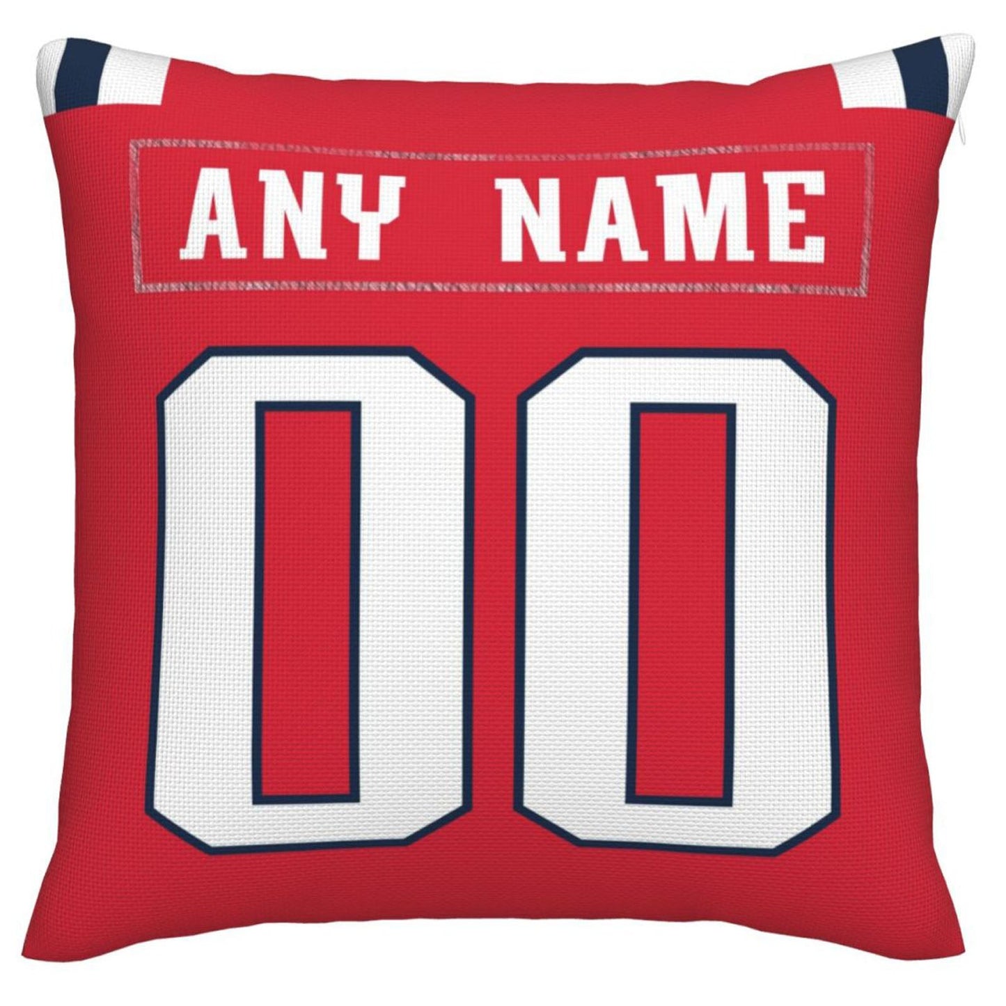 Custom New England Patriots Pillow Decorative Throw Pillow Case - Print Personalized Football Team Fans Name & Number Birthday Gift Football Pillows