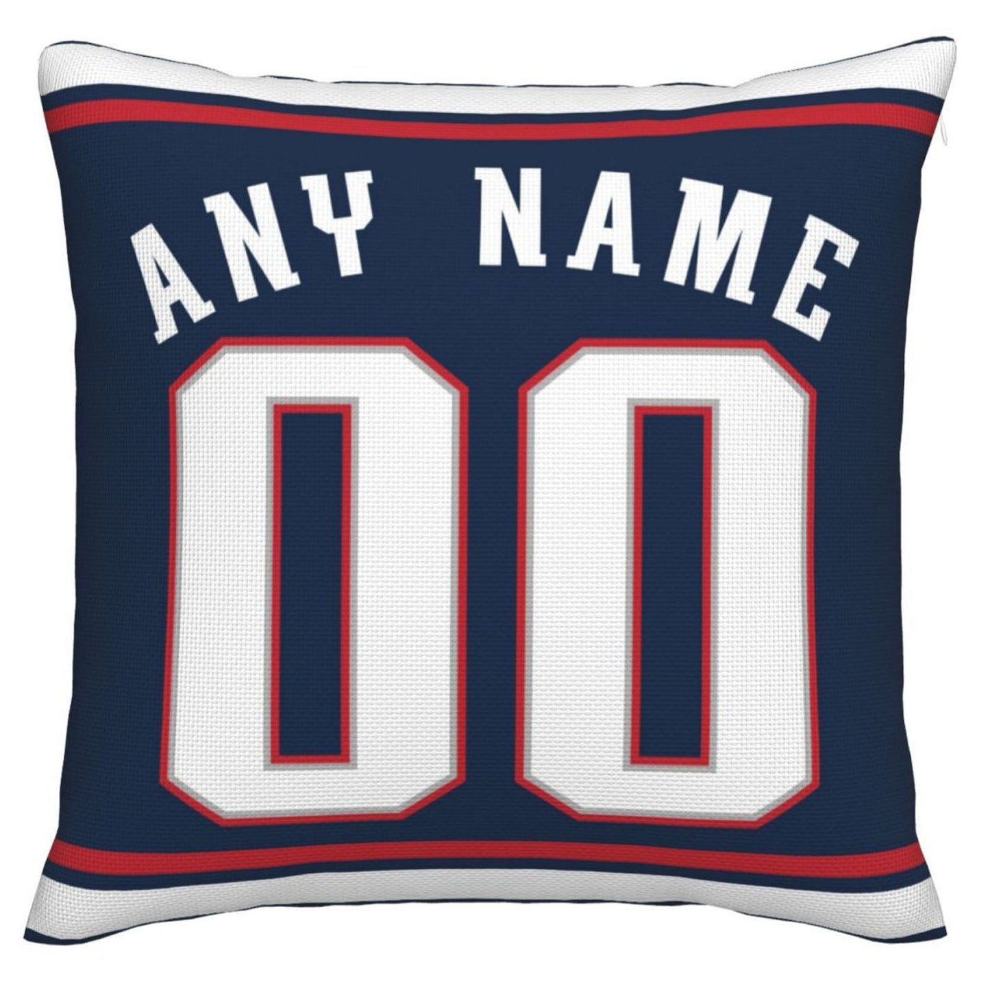 Custom New England Patriots Pillow Decorative Throw Pillow Case - Print Personalized Football Team Fans Name & Number Birthday Gift Football Pillows