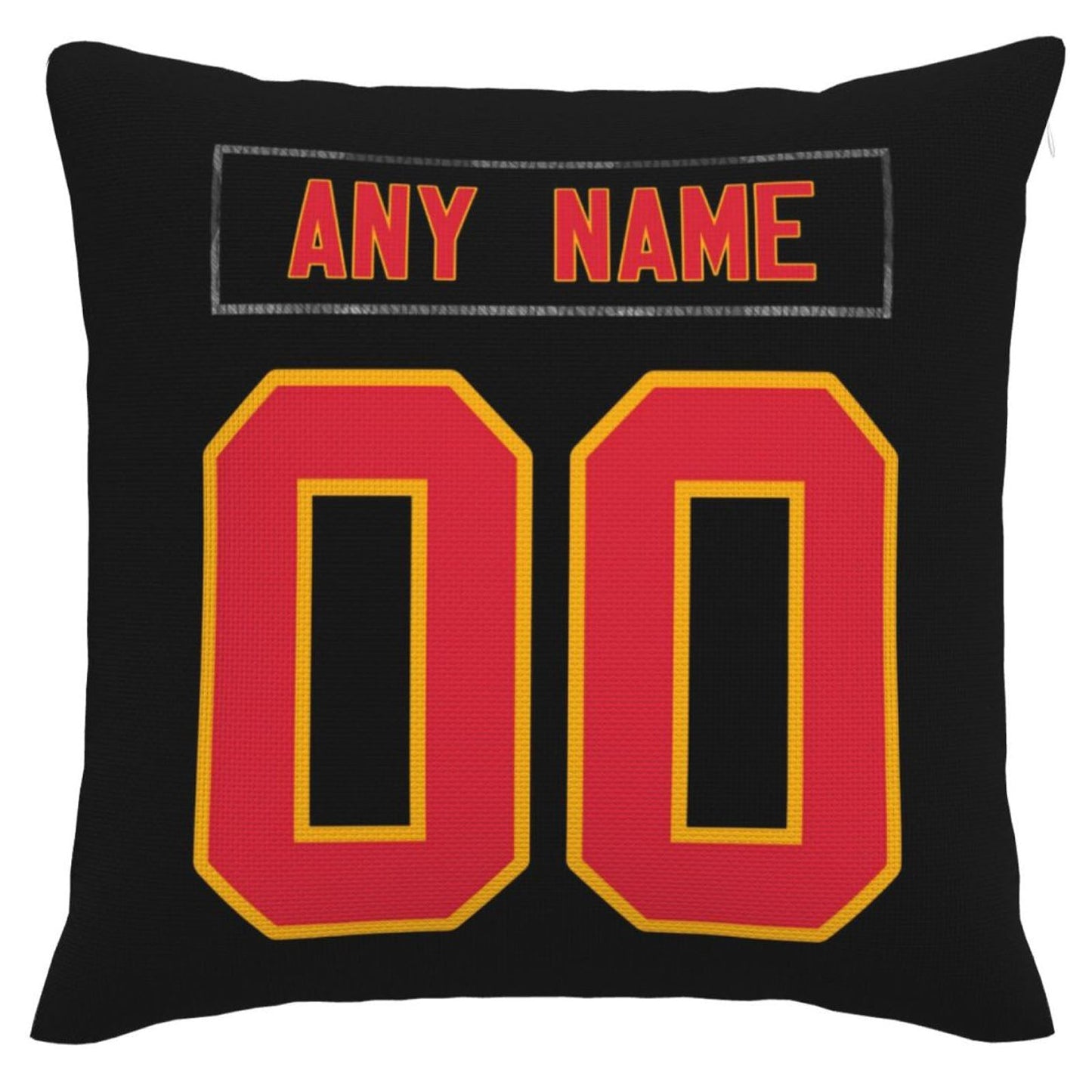 Custom  Kansas CityChiefs Pillow Decorative Throw Pillow Case - Print Personalized Football Team Fans Name & Number Birthday Gift Football Pillows