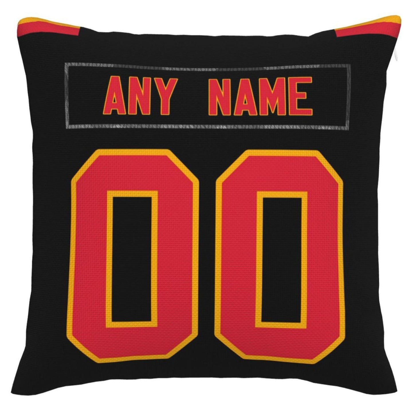 Custom  Kansas CityChiefs Pillow Decorative Throw Pillow Case - Print Personalized Football Team Fans Name & Number Birthday Gift Football Pillows