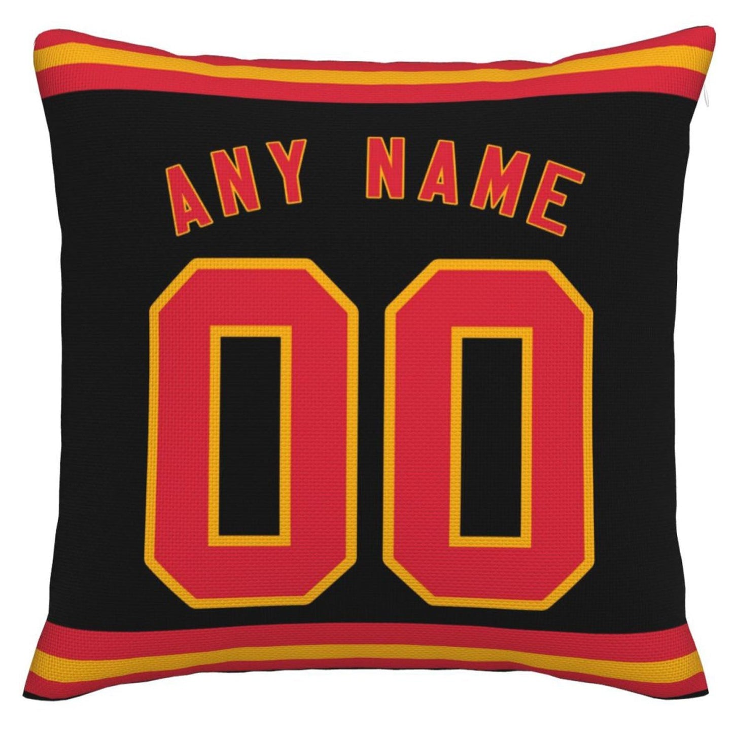 Custom  Kansas CityChiefs Pillow Decorative Throw Pillow Case - Print Personalized Football Team Fans Name & Number Birthday Gift Football Pillows