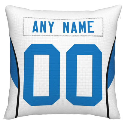 Custom IN.Colts Pillow Decorative Throw Pillow Case - Print Personalized Football Team Fans Name & Number Birthday Gift Football Pillows