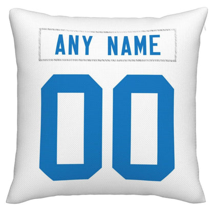 Custom IN.Colts Pillow Decorative Throw Pillow Case - Print Personalized Football Team Fans Name & Number Birthday Gift Football Pillows