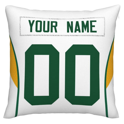 Custom Green Bay PackersPackers Pillow Decorative Throw Pillow Case - Print Personalized Football Team Fans Name & Number Birthday Gift Football Pillows